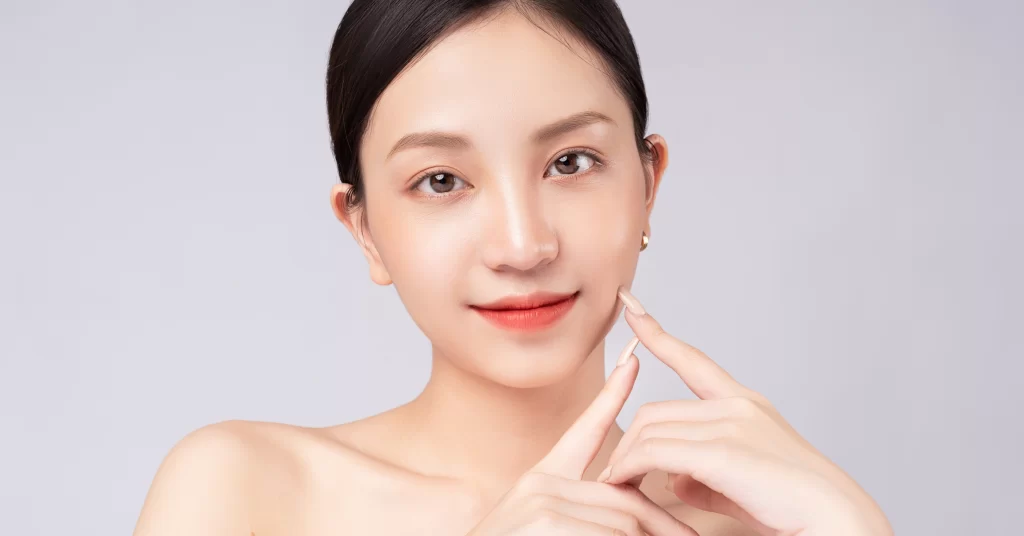 Photo of beautiful asian facelift surgery singapore