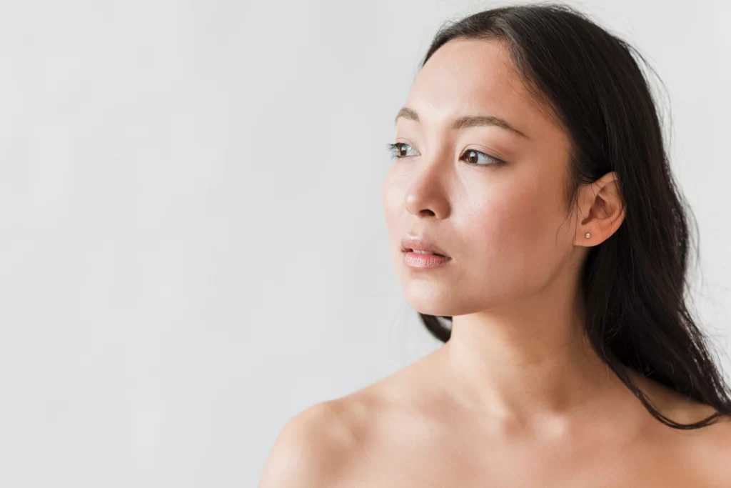 Asian woman rhinoplasty singapore